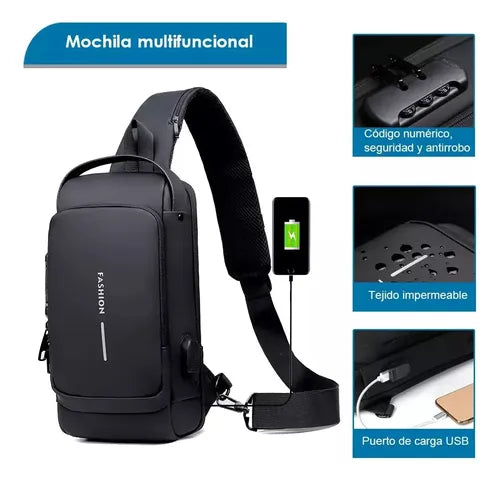 BOLSO IMPERMEABLE PARA HOMBRES MOLCHILA PARA HOMBROS